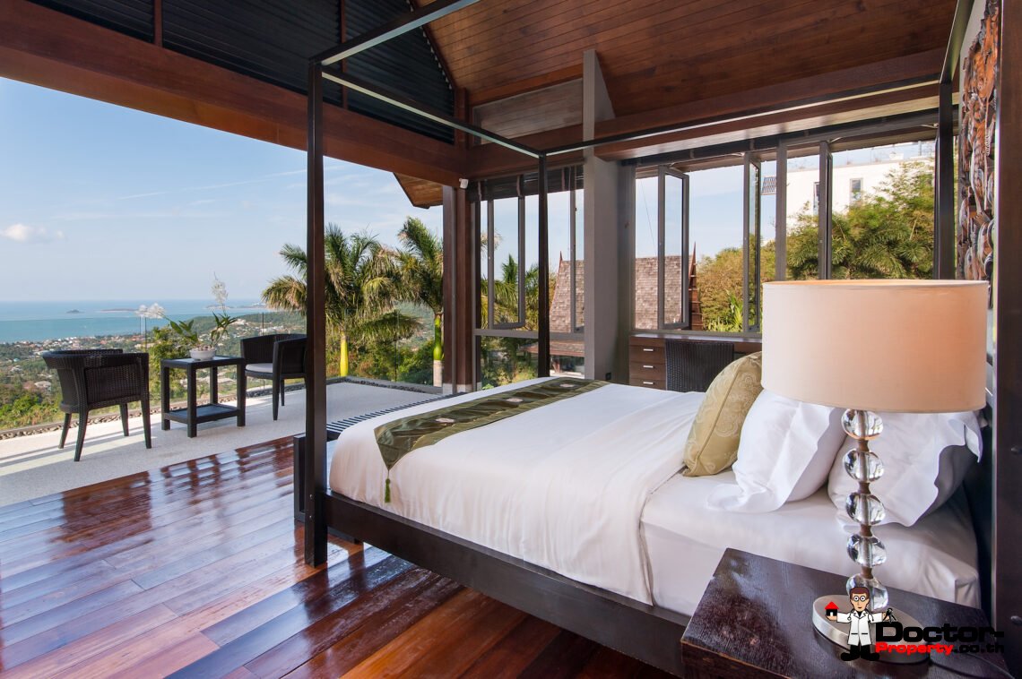 Award Winning 6 Bedroom Residence in Bo Phut, Koh Samui – For Sale