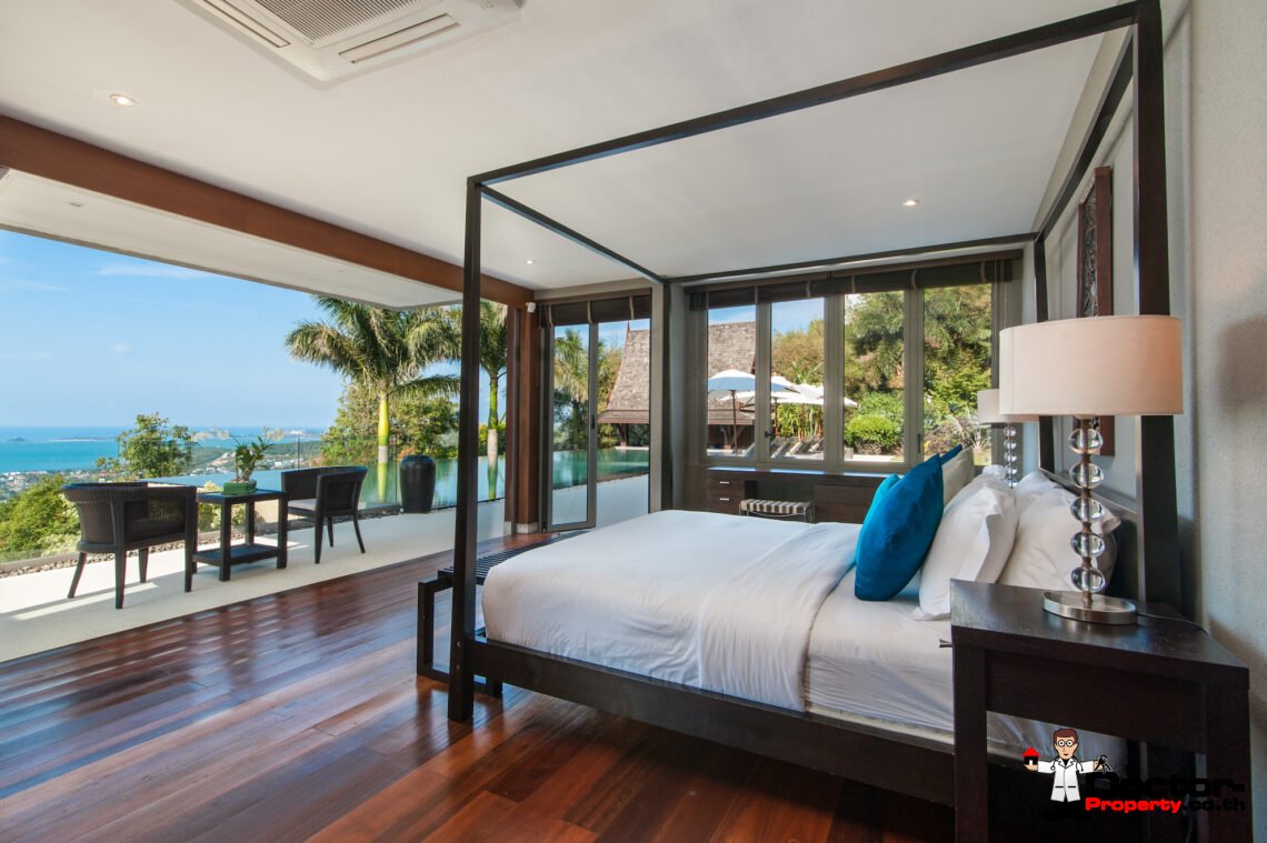 Award Winning 6 Bedroom Residence in Bo Phut, Koh Samui – For Sale