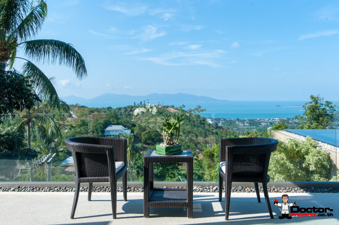 Award Winning 6 Bedroom Residence in Bo Phut, Koh Samui – For Sale