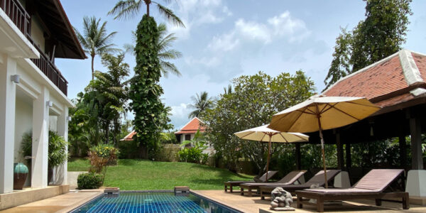 Asian Style 2 Bedroom Villa, near Bangrak Beach, Koh Samui – For Sale