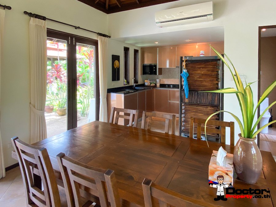 Asian Style 2 Bedroom Villa, near Bangrak Beach, Koh Samui – For Sale