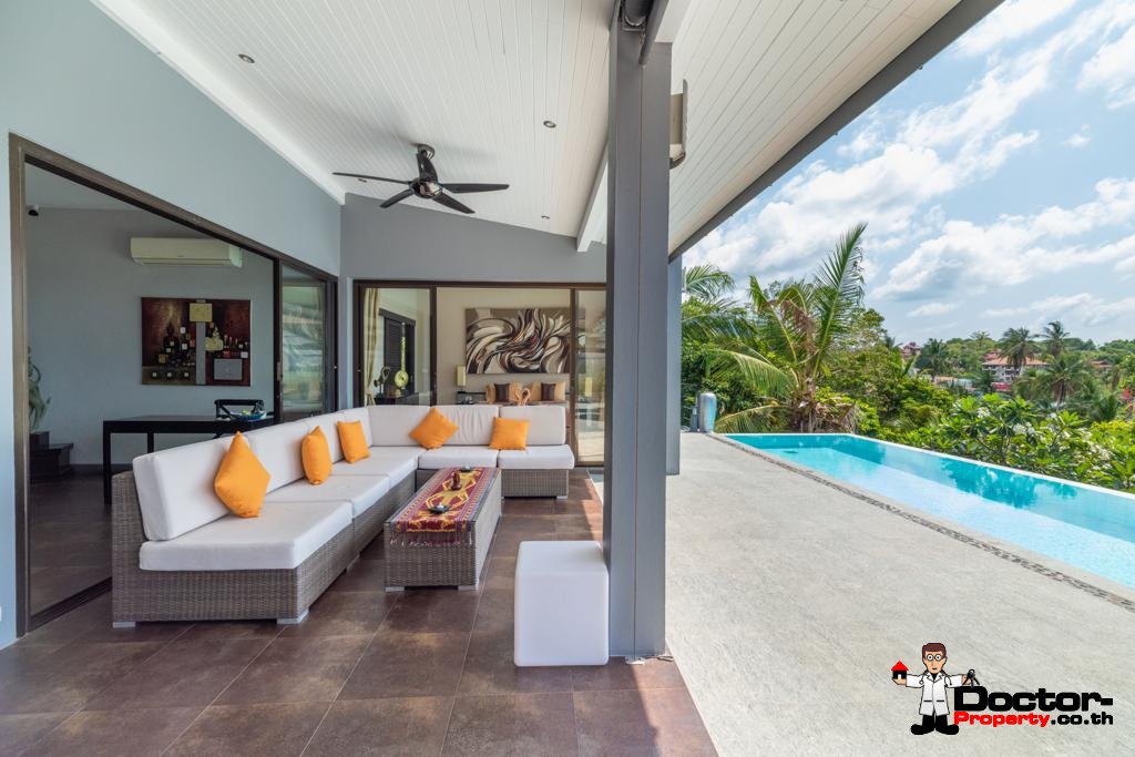 Privat Pool Villa with 3 Bedrooms – Lamai -Koh Samui – for sale