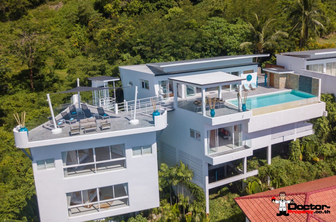 5 Bedroom Seaview Villa Chaweng, Koh Samui – For Sale