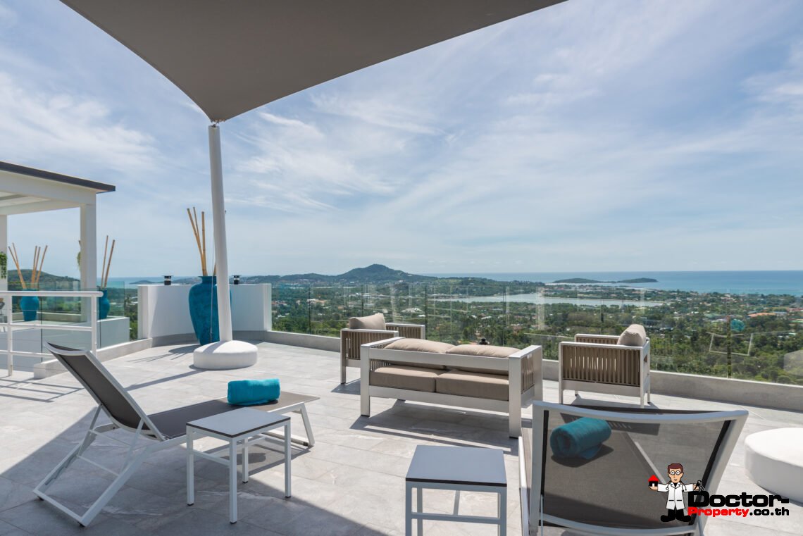5 Bedroom Seaview Villa Chaweng, Koh Samui – For Sale