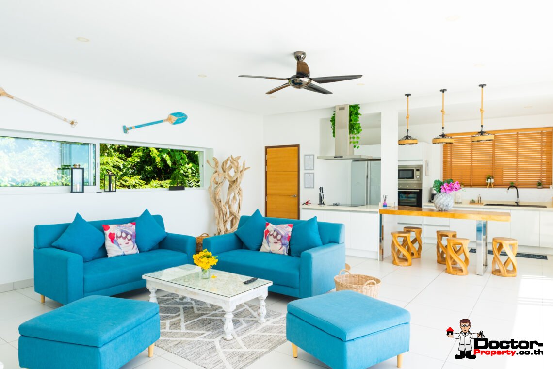 5 Bedroom Seaview Villa Chaweng, Koh Samui – For Sale
