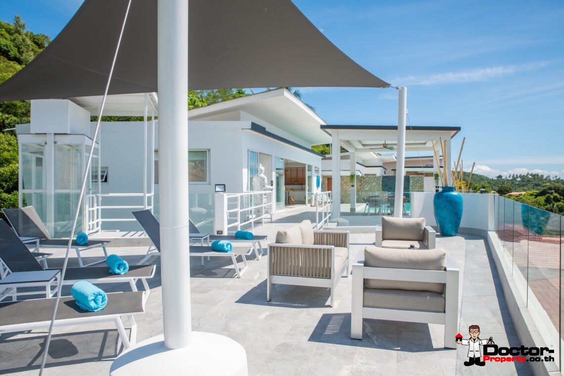 5 Bedroom Seaview Villa Chaweng, Koh Samui – For Sale