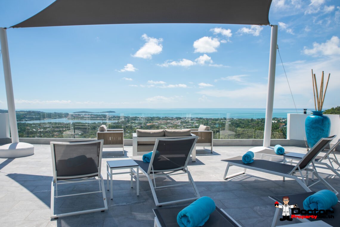 5 Bedroom Seaview Villa Chaweng, Koh Samui – For Sale