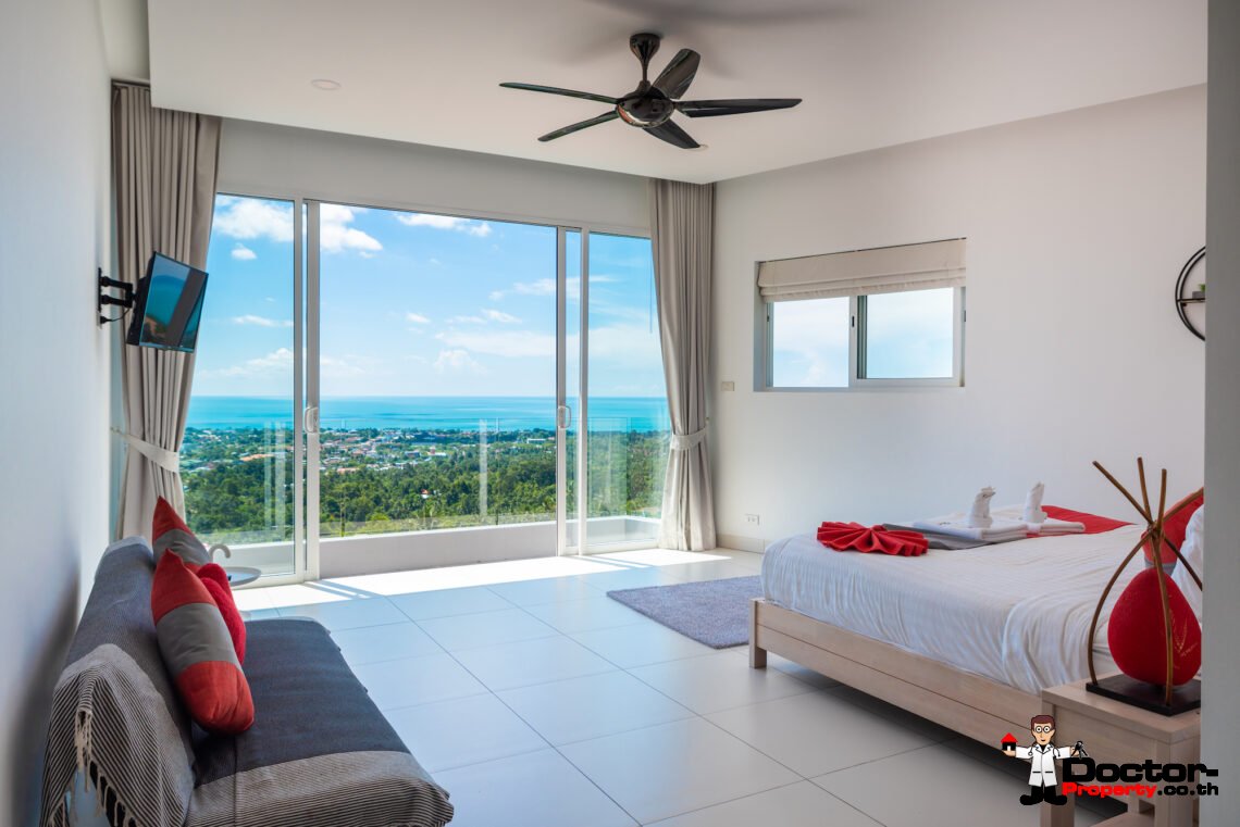 5 Bedroom Seaview Villa Chaweng, Koh Samui – For Sale
