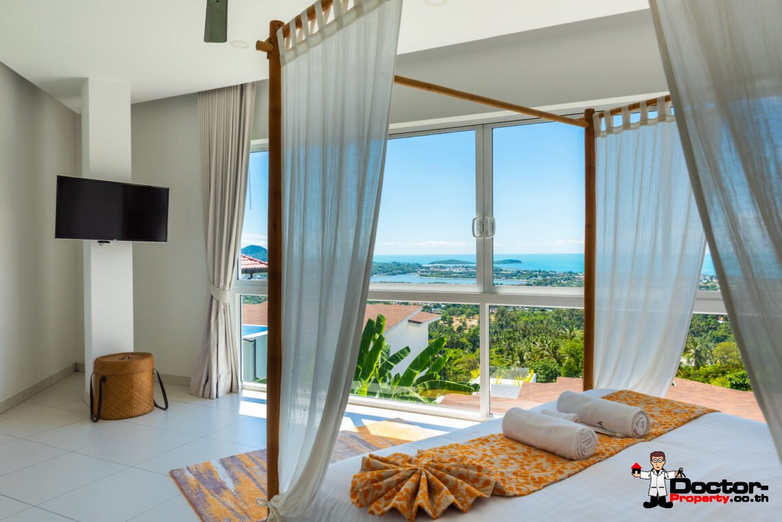 5 Bedroom Seaview Villa Chaweng, Koh Samui – For Sale