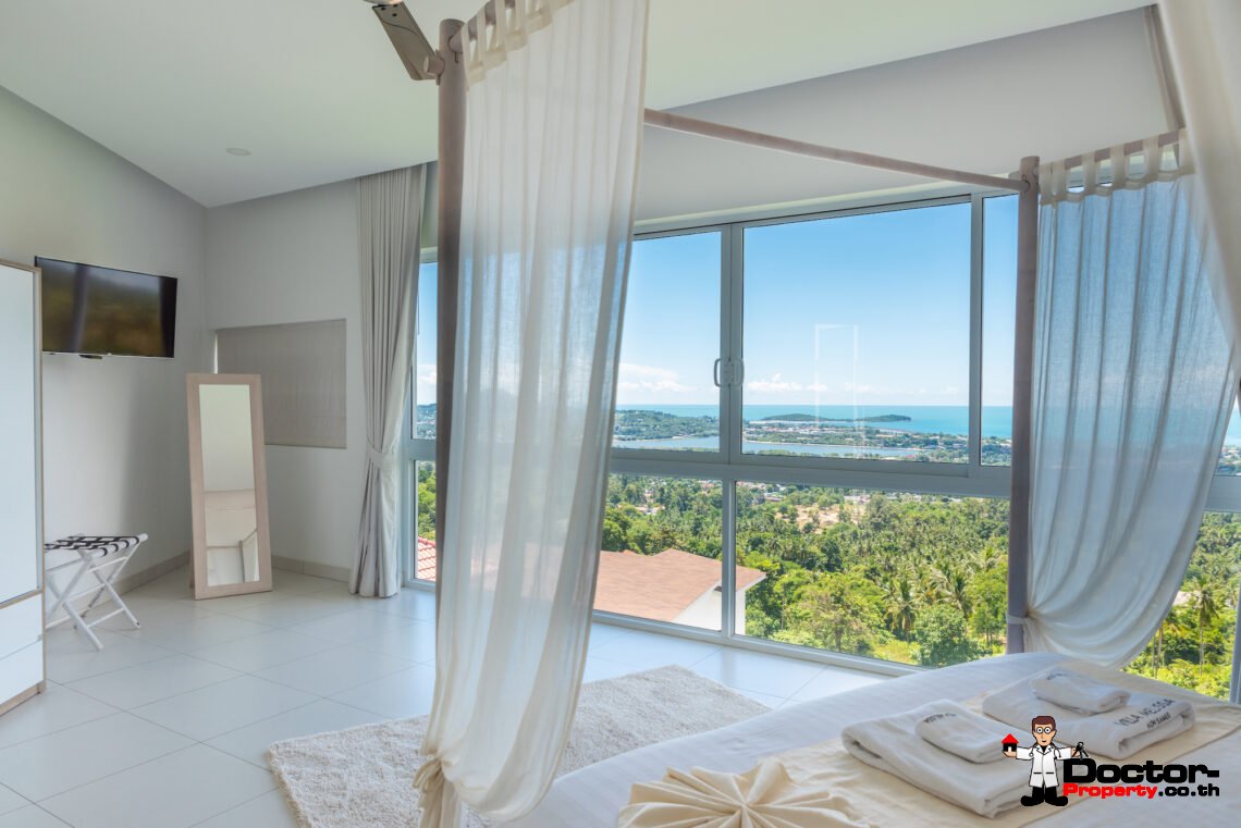 5 Bedroom Seaview Villa Chaweng, Koh Samui – For Sale