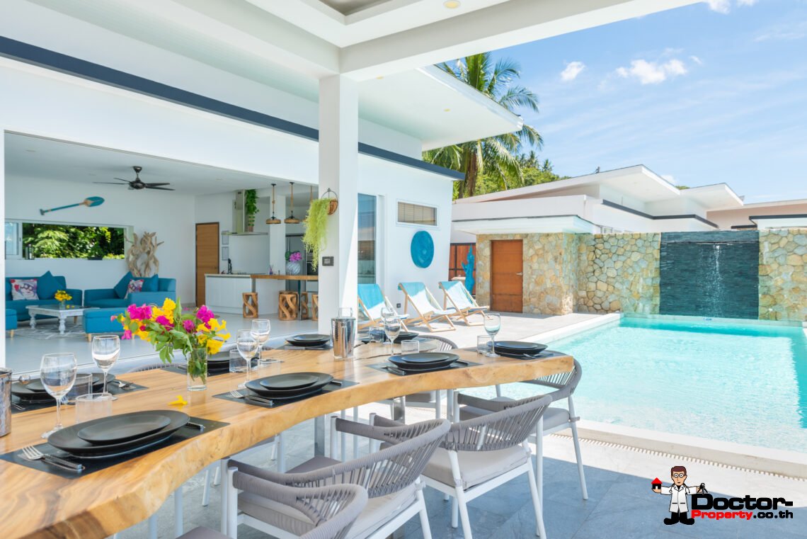 5 Bedroom Seaview Villa Chaweng, Koh Samui – For Sale