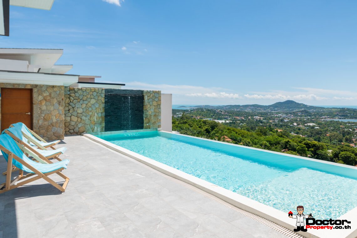 5 Bedroom Seaview Villa Chaweng, Koh Samui – For Sale