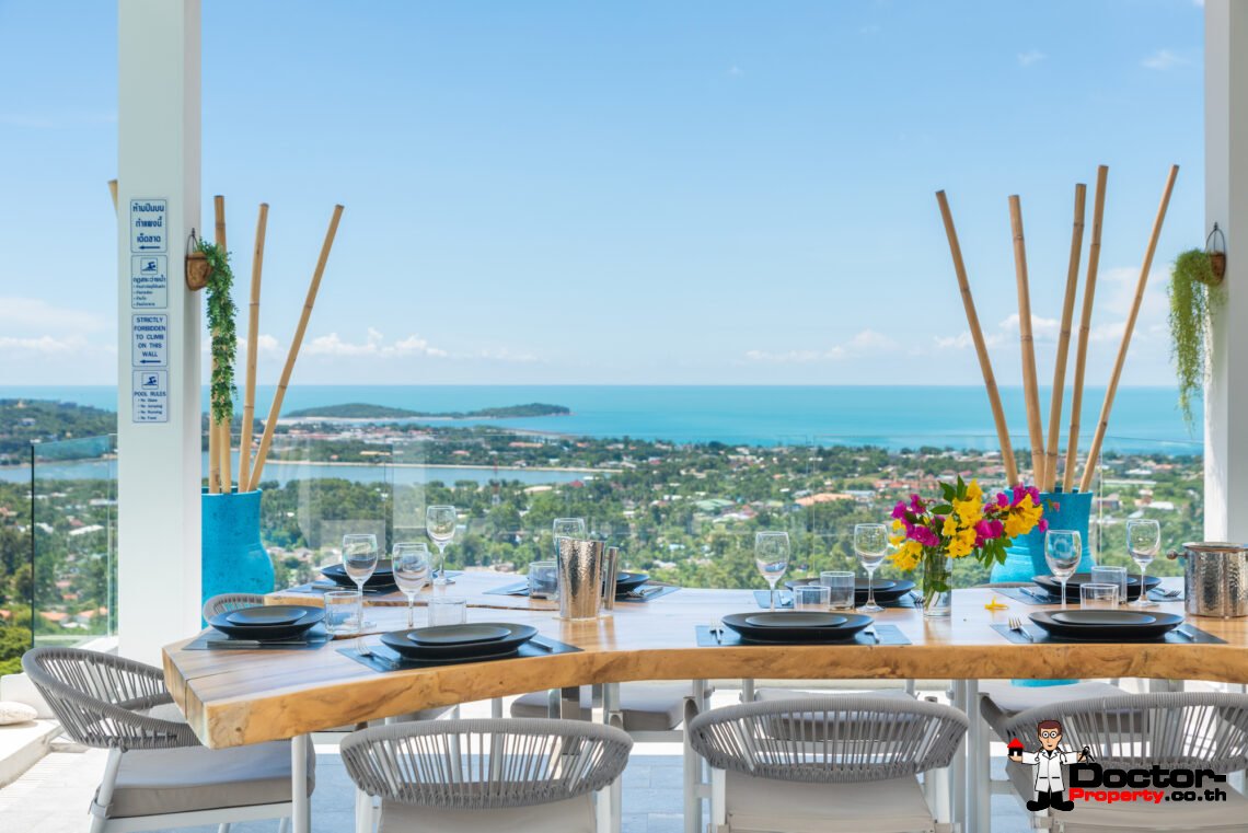 5 Bedroom Seaview Villa Chaweng, Koh Samui – For Sale