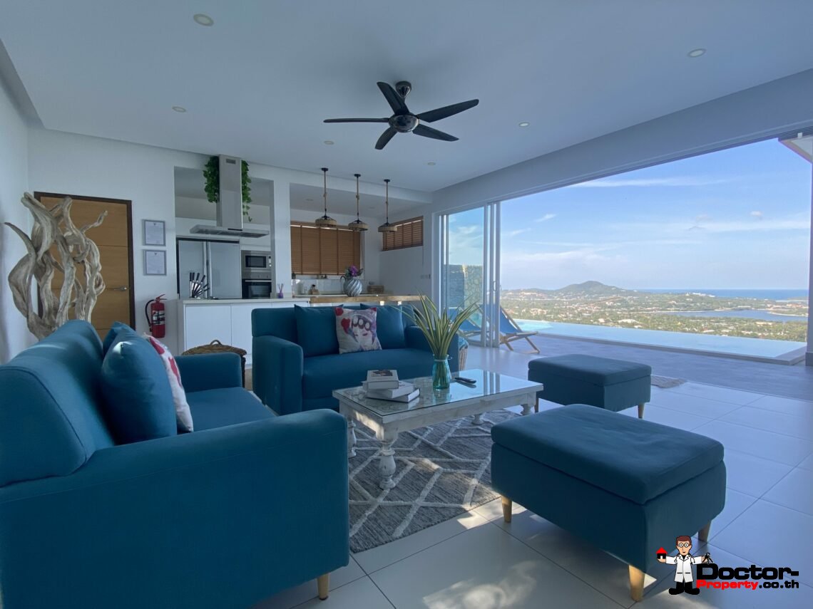5 Bedroom Seaview Villa Chaweng, Koh Samui – For Sale
