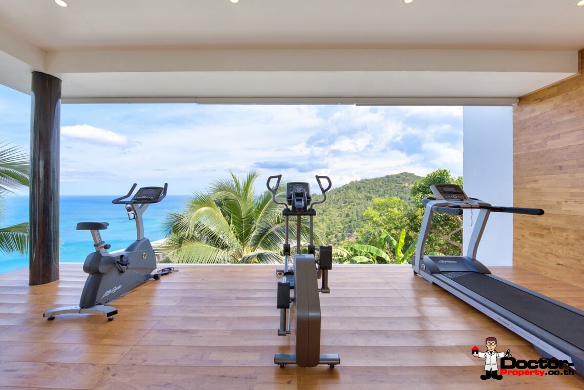 Magnificent 4 Bedroom Seaview Villa in Chaweng Noi, Koh Samui – For Sale