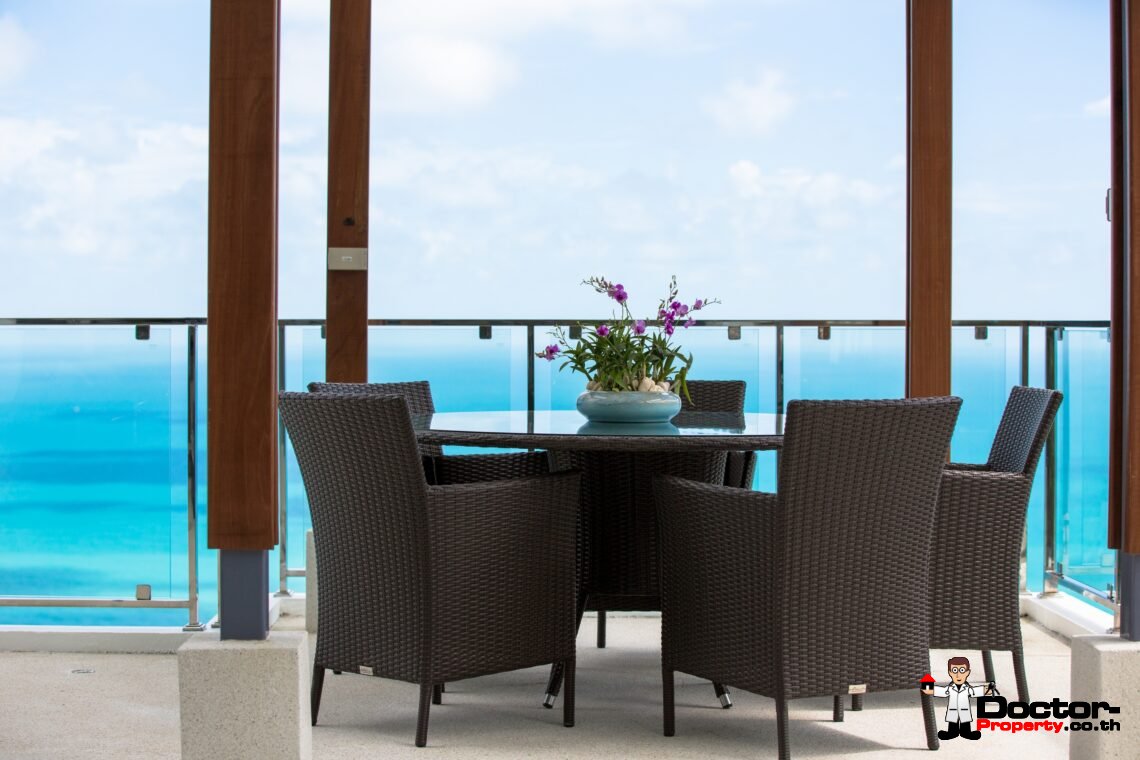Magnificent 4 Bedroom Seaview Villa in Chaweng Noi, Koh Samui – For Sale
