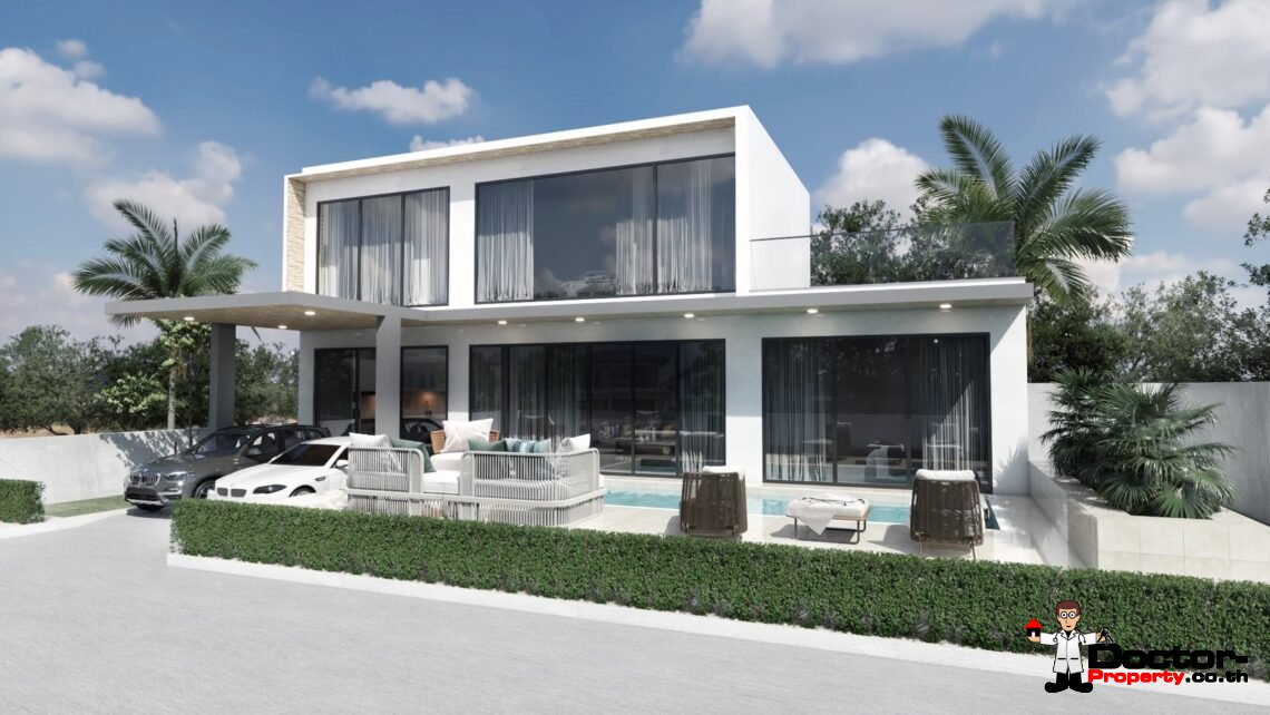 New Modern Pool Villa near Baan Tai Beach, Koh Samui – For Sale