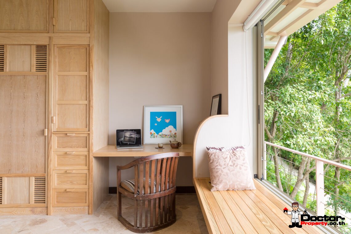 Unique 4 Bedroom Villa in Natural Surroundings, Stunning Views – Laem Set, Koh Samui – For Sale