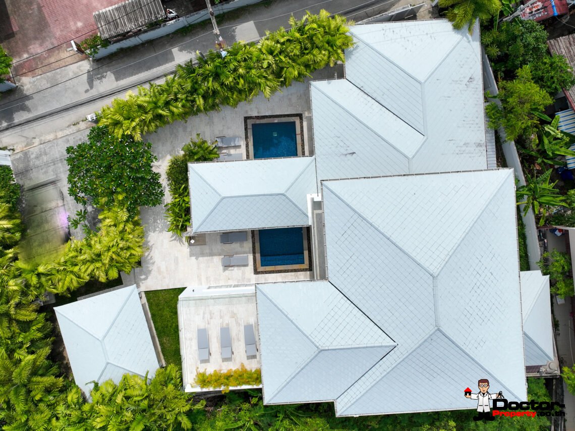 Elegant 6 Bedroom Pool Villa in Lamai, Koh Samui – For Sale