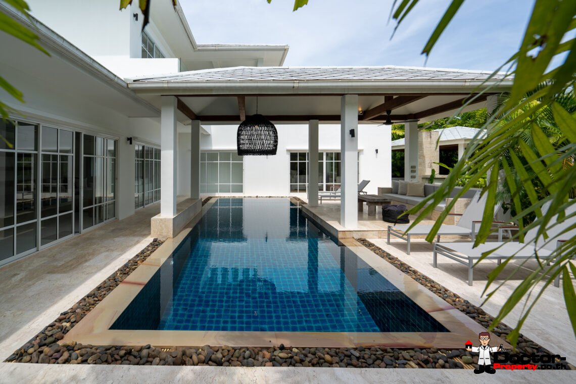 Elegant 6 Bedroom Pool Villa in Lamai, Koh Samui – For Sale