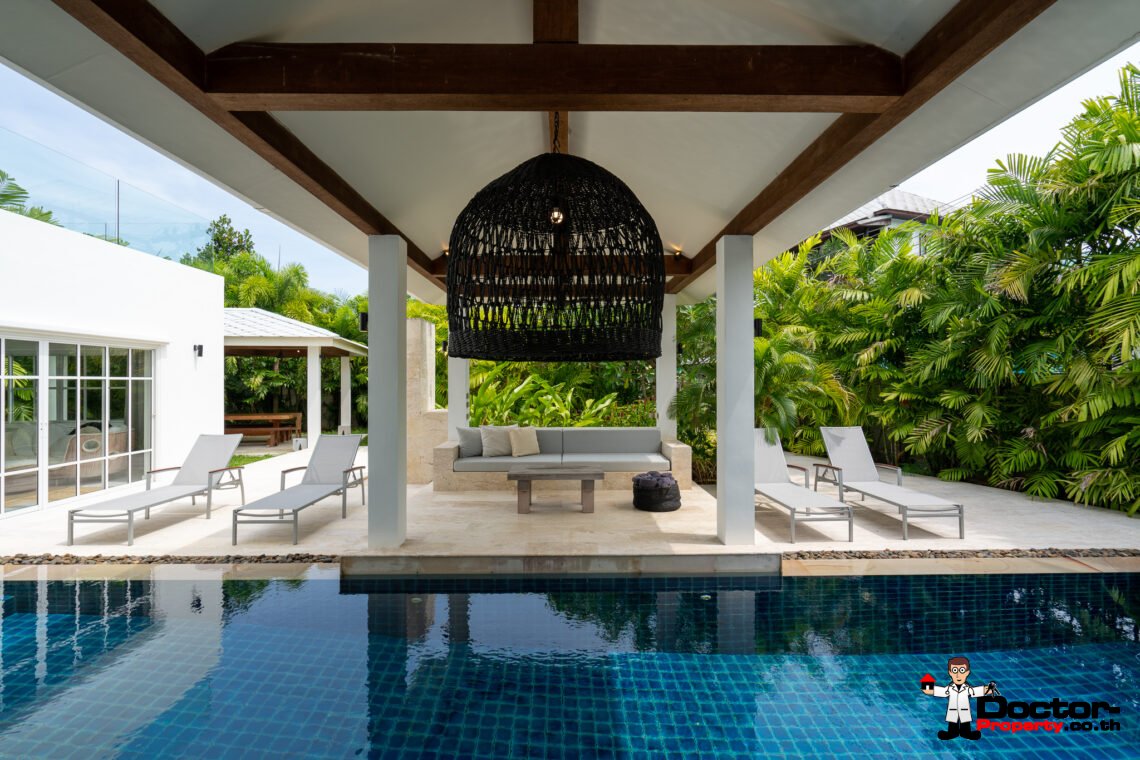 Elegant 6 Bedroom Pool Villa in Lamai, Koh Samui – For Sale