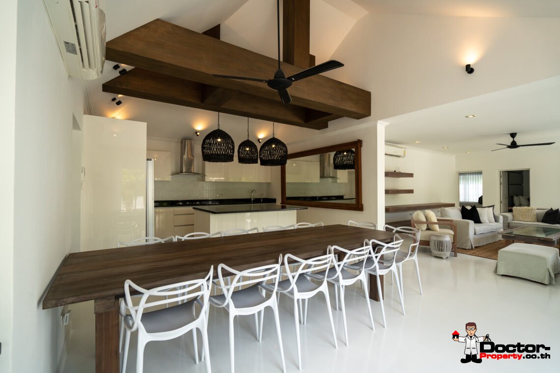 Elegant 6 Bedroom Pool Villa in Lamai, Koh Samui – For Sale