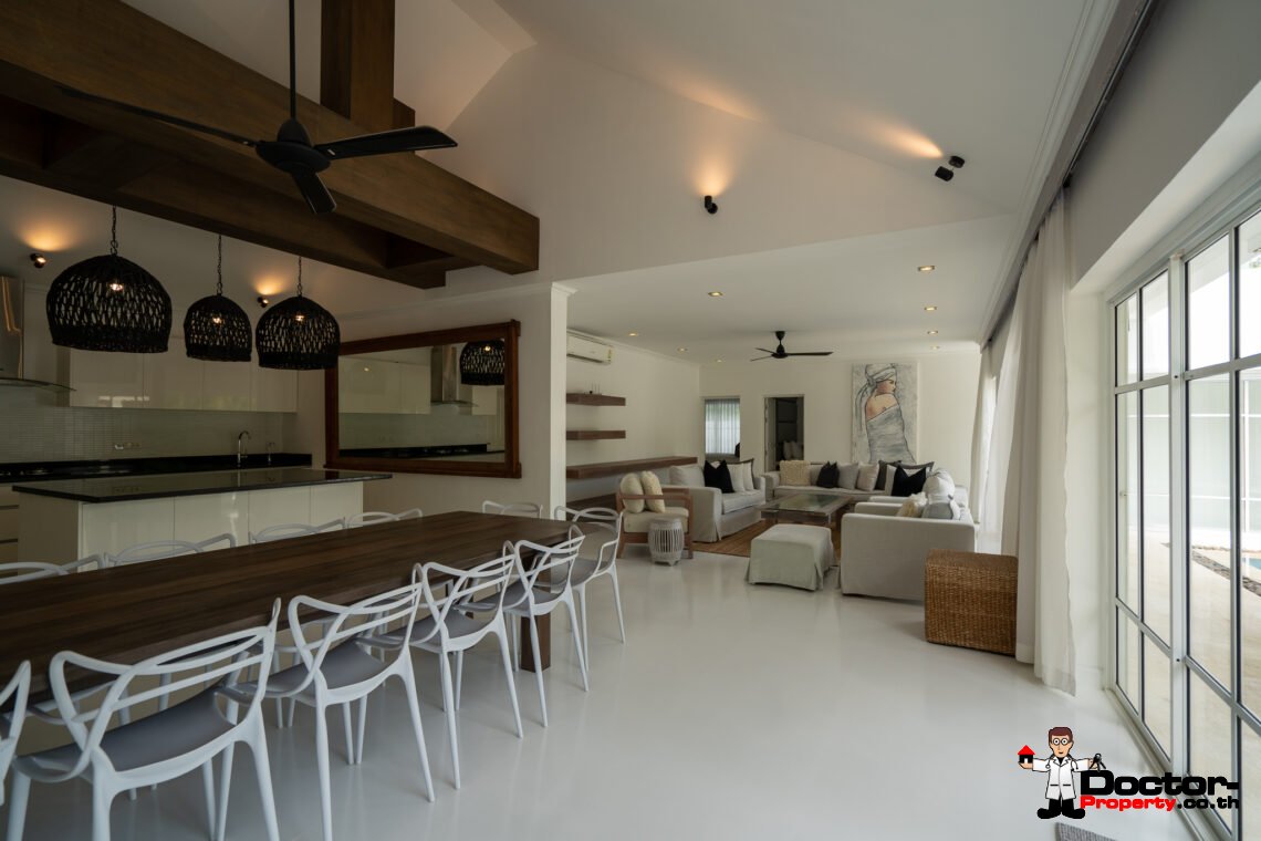 Elegant 6 Bedroom Pool Villa in Lamai, Koh Samui – For Sale