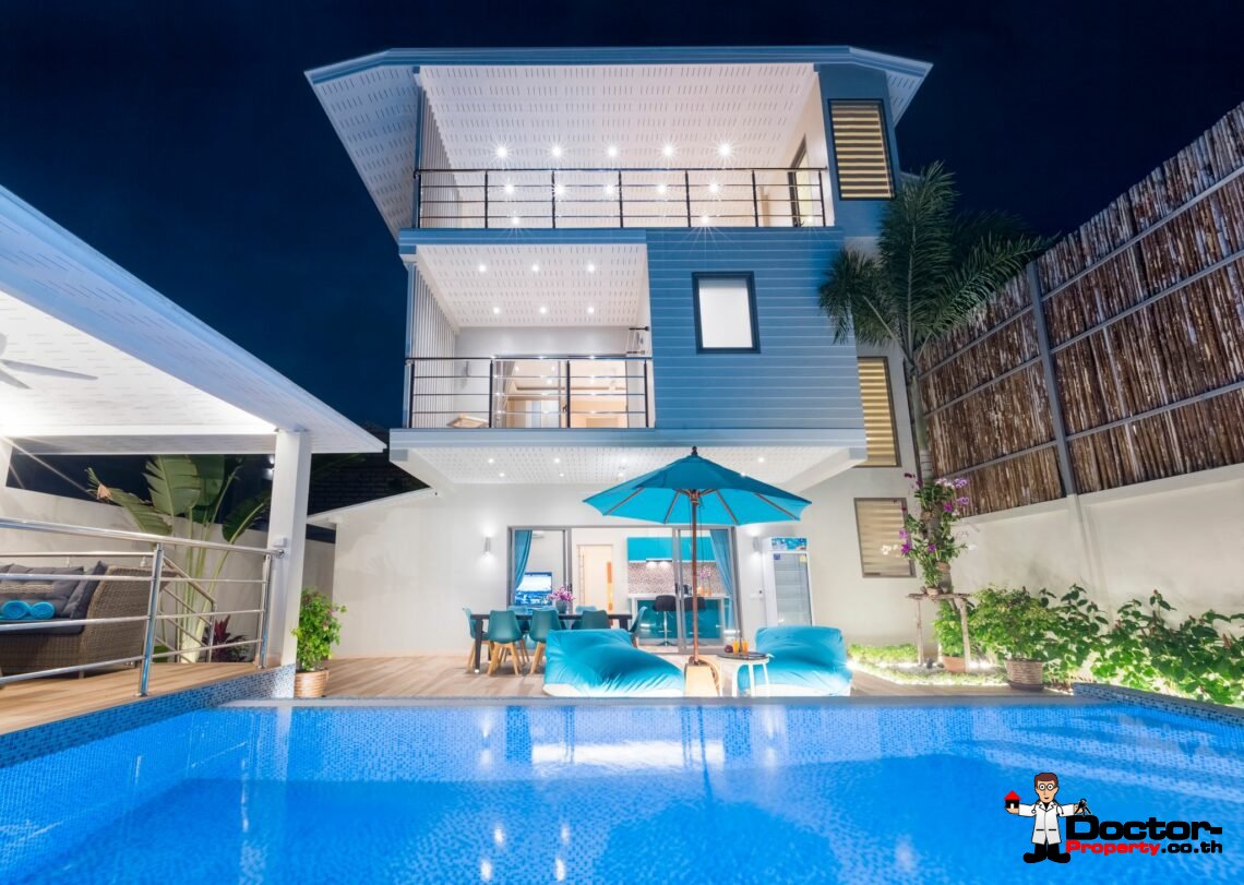 4 Bedroom Villa near Ban Tai Beach – Ban Tai – Koh Samui – For Sale