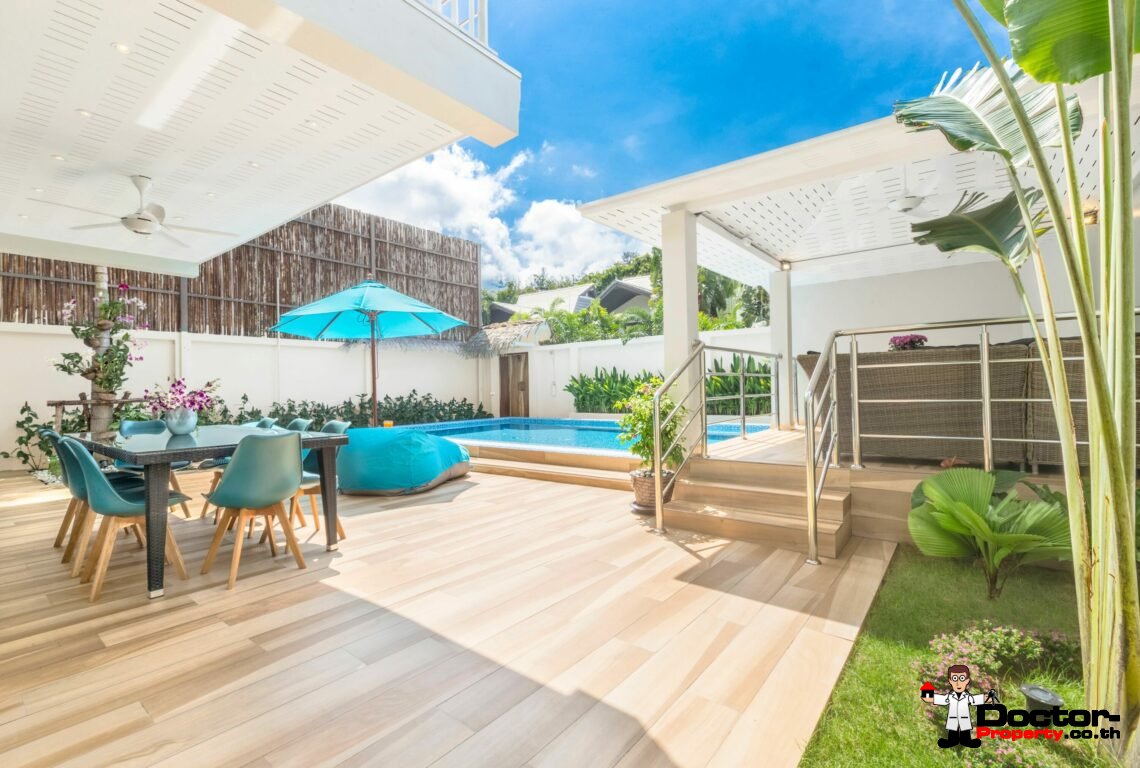 4 Bedroom Villa near Ban Tai Beach – Ban Tai – Koh Samui – For Sale