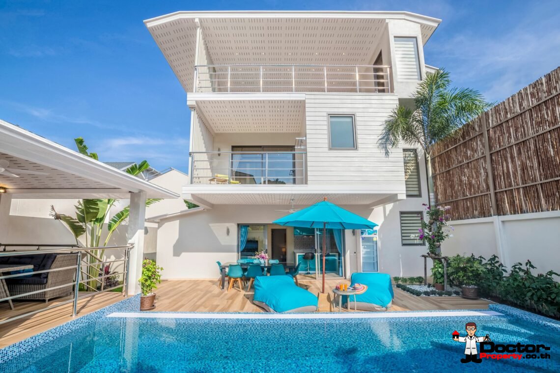 4 Bedroom Villa near Ban Tai Beach – Ban Tai – Koh Samui – For Sale