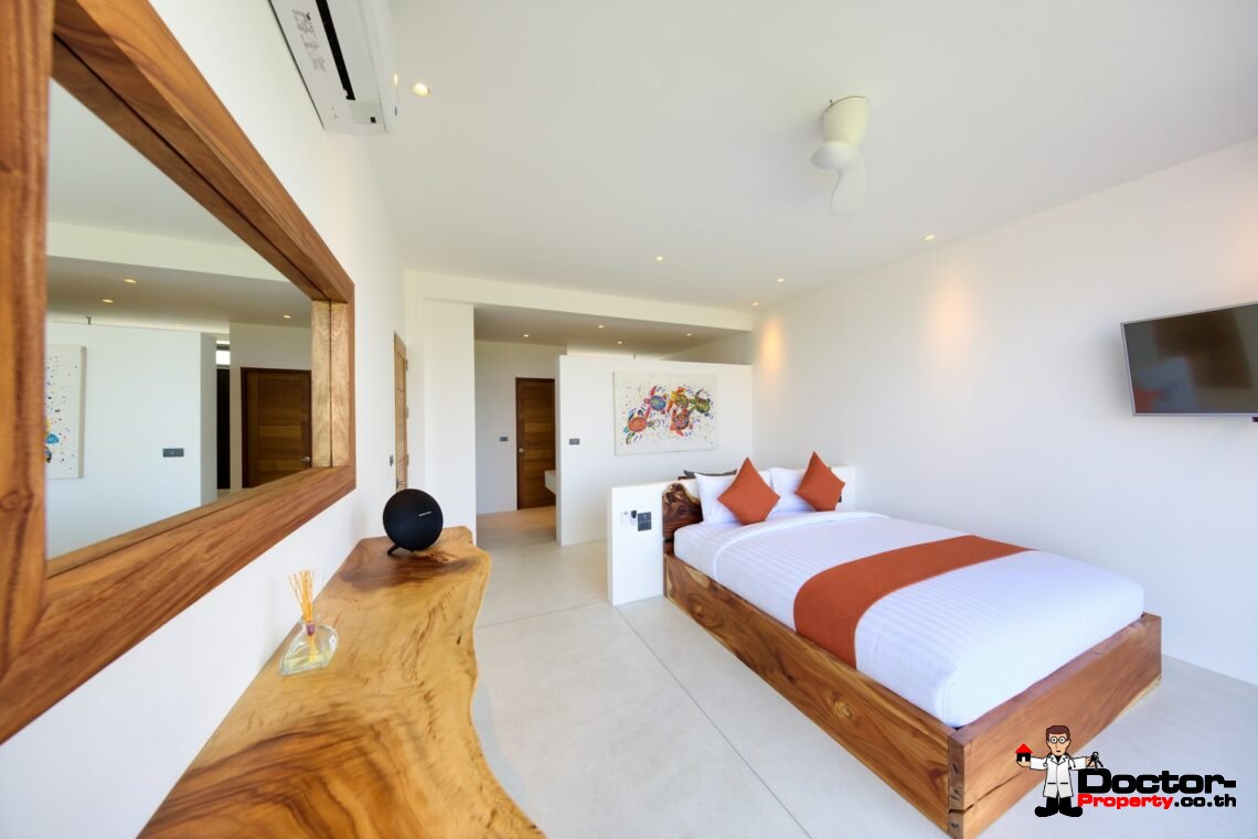 Unique 6 Bedroom Sea View Villa in Bo Phut, Koh Samui – For Sale