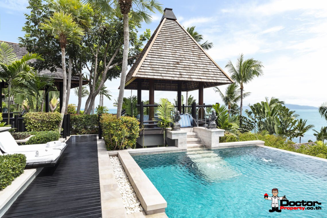 Luxury 3 Bedroom Thai Villa in Exclusive Estate in Koh Samui