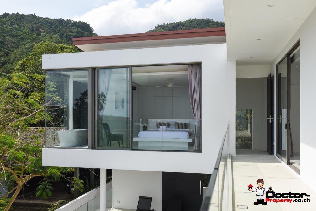 New 3 Bedroom Pool Villa With Sea Views – Bo Phut, Koh Samui – For Sale
