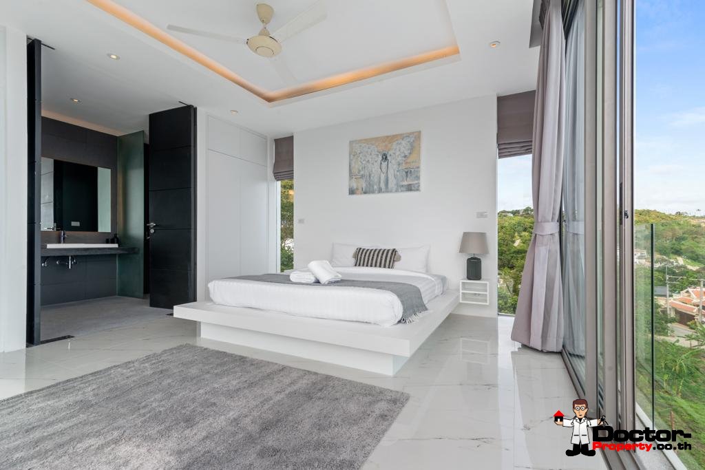 New 3 Bedroom Pool Villa With Sea Views – Bo Phut, Koh Samui – For Sale