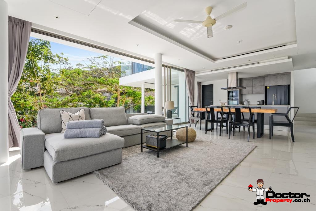 New 3 Bedroom Pool Villa With Sea Views – Bo Phut, Koh Samui – For Sale
