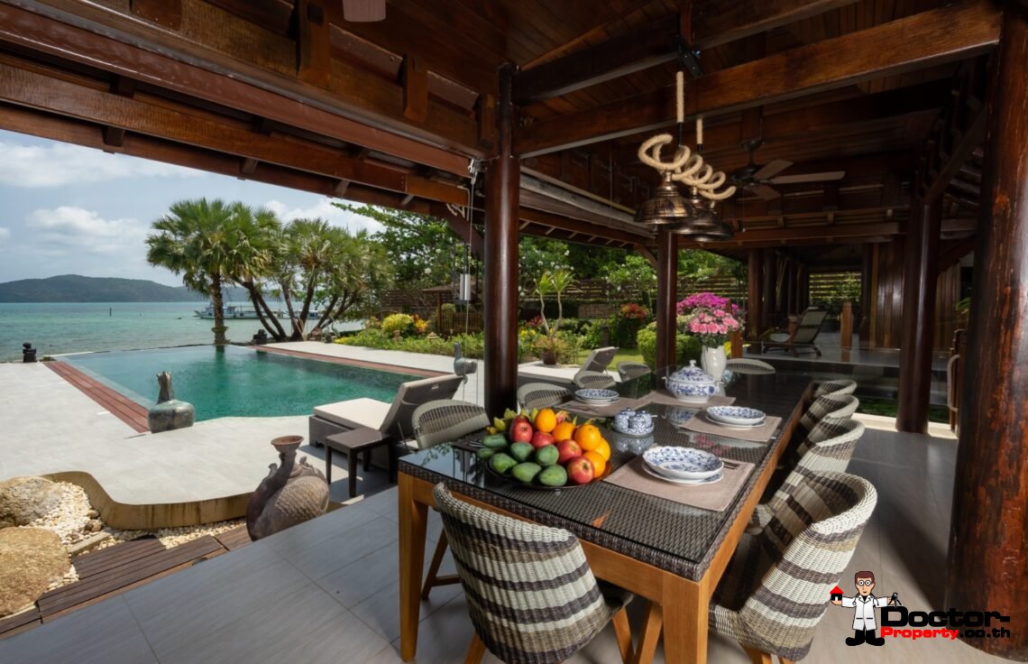 Fantastic 4 Bedroom Beachfront Villa – Thong Krut – Koh Samui – for sale