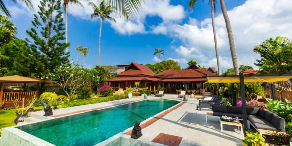 Fantastic 4 Bedroom Beachfront Villa – Thong Krut – Koh Samui – for sale