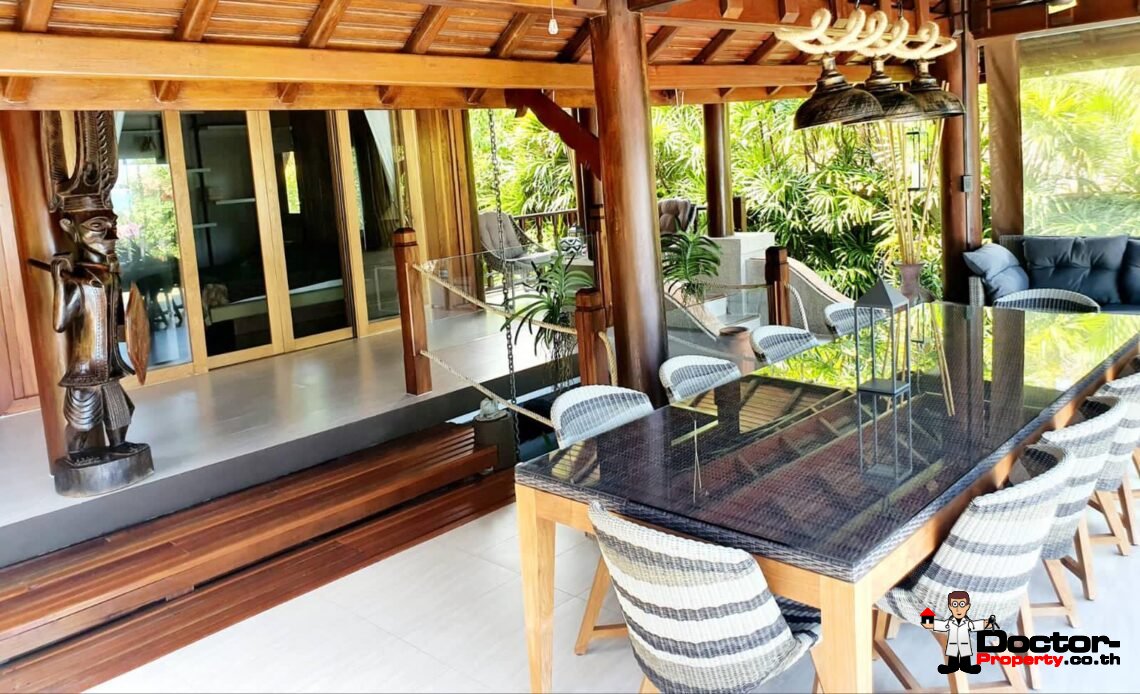 Fantastic 4 Bedroom Beachfront Villa – Thong Krut – Koh Samui – for sale