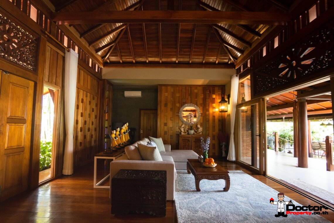 Fantastic 4 Bedroom Beachfront Villa – Thong Krut – Koh Samui – for sale
