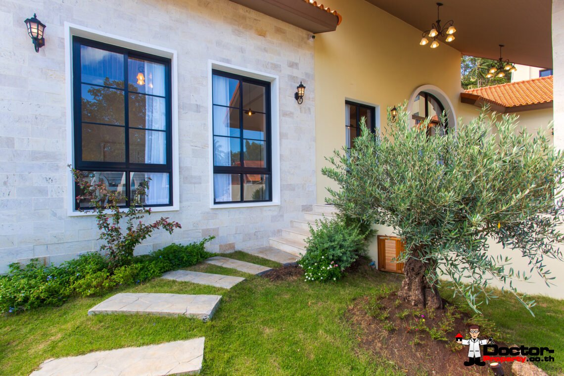 Mediterranean Style 2 Bedroom Garden Pool Villas, Lamai – Koh Samui – For Sale