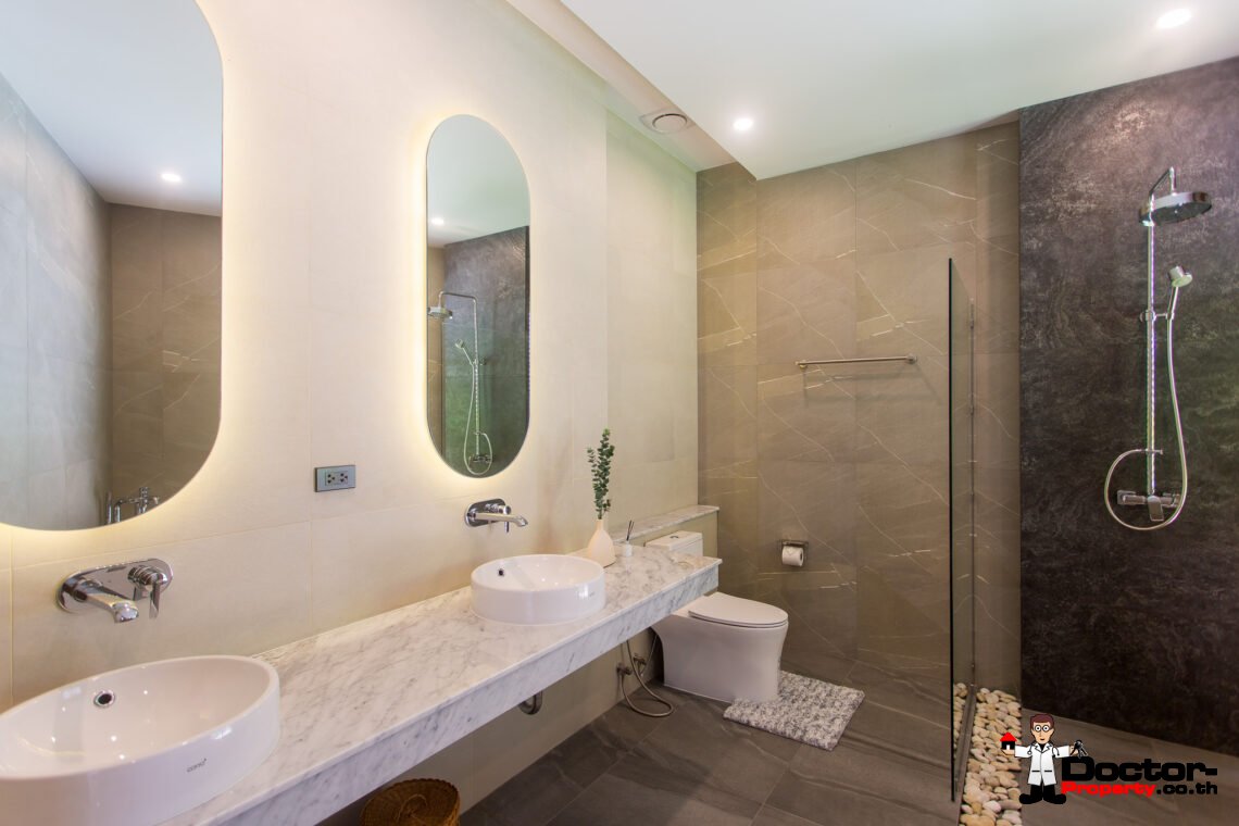 Mediterranean Style 2 Bedroom Garden Pool Villas, Lamai – Koh Samui – For Sale