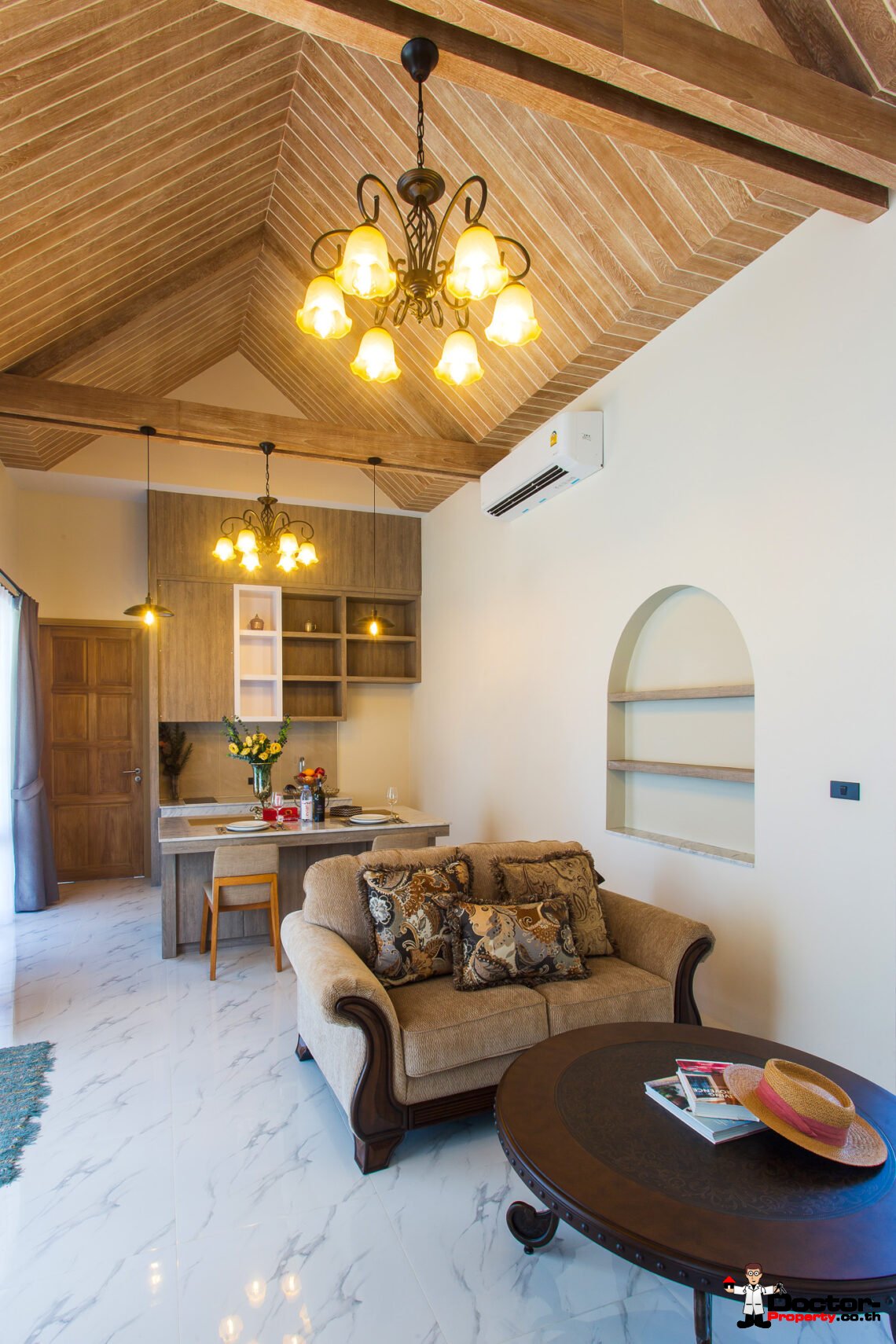 Mediterranean Style 2 Bedroom Garden Pool Villas, Lamai – Koh Samui – For Sale