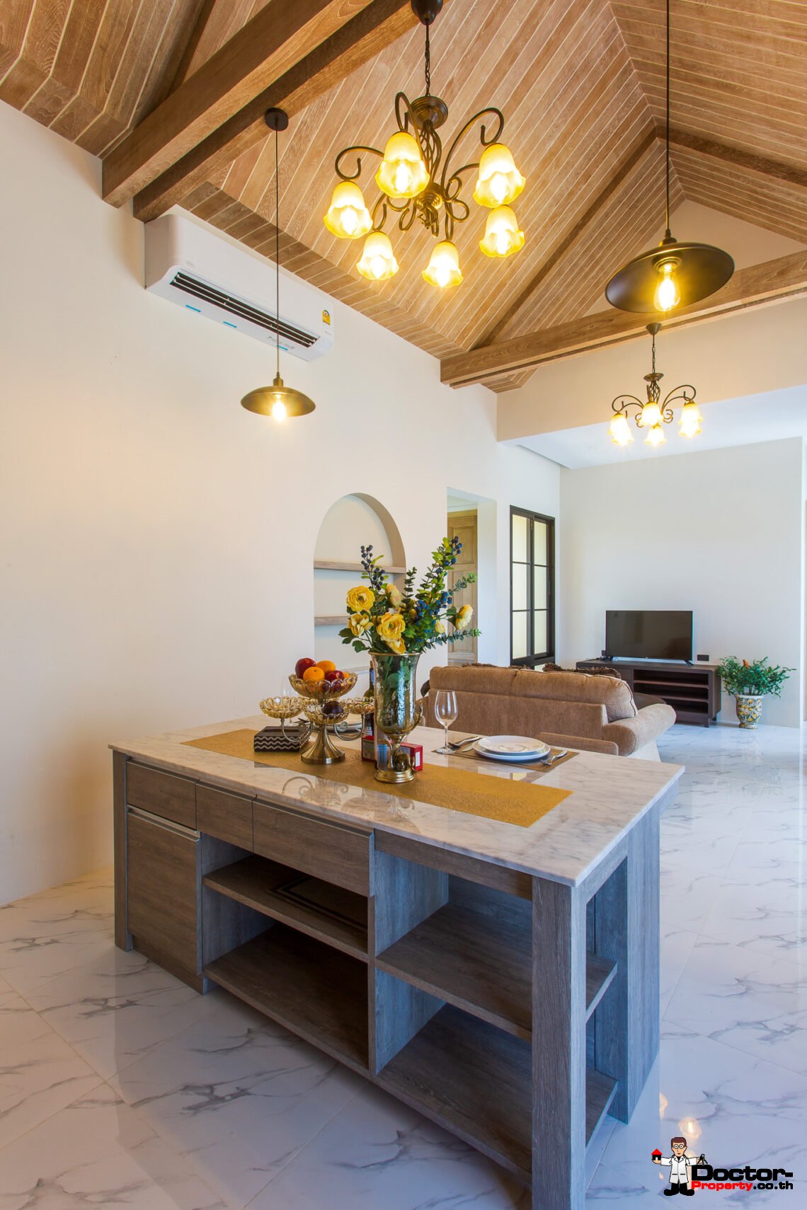 Mediterranean Style 2 Bedroom Garden Pool Villas, Lamai – Koh Samui – For Sale