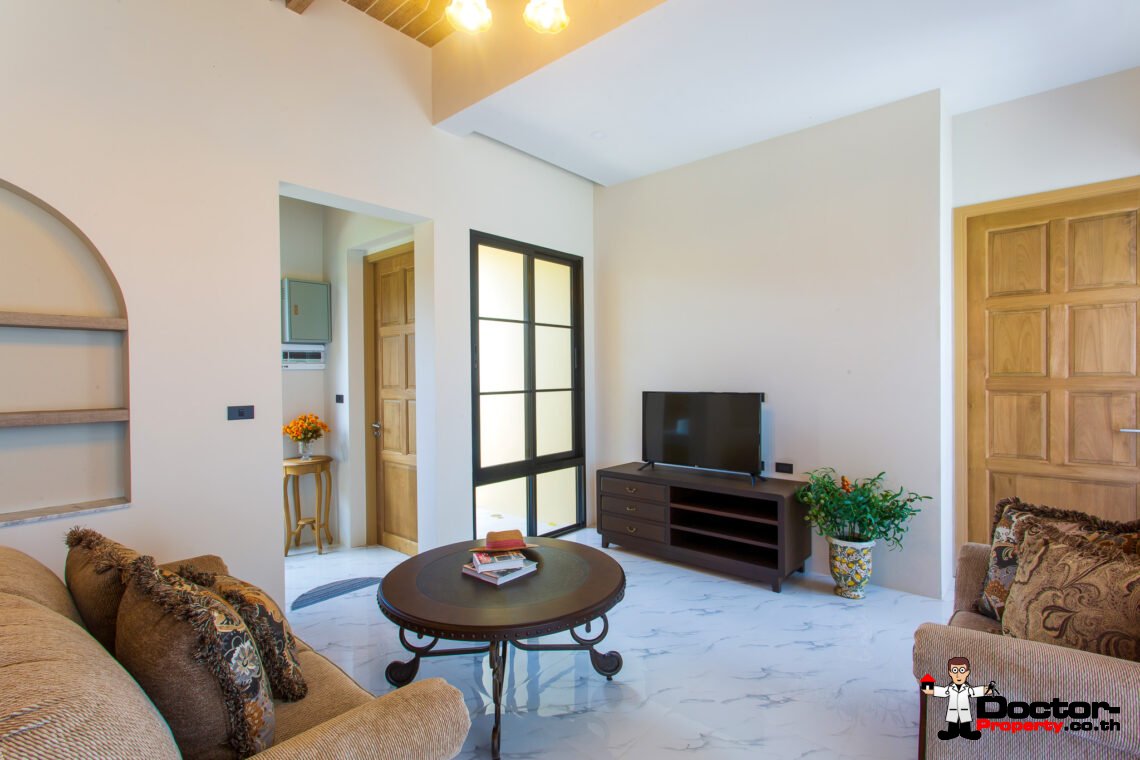 Mediterranean Style 2 Bedroom Garden Pool Villas, Lamai – Koh Samui – For Sale