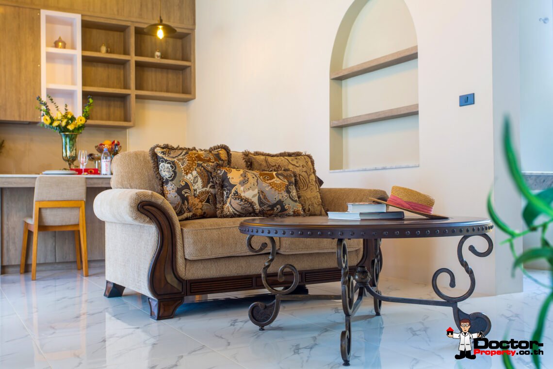 Mediterranean Style 2 Bedroom Garden Pool Villas, Lamai – Koh Samui – For Sale