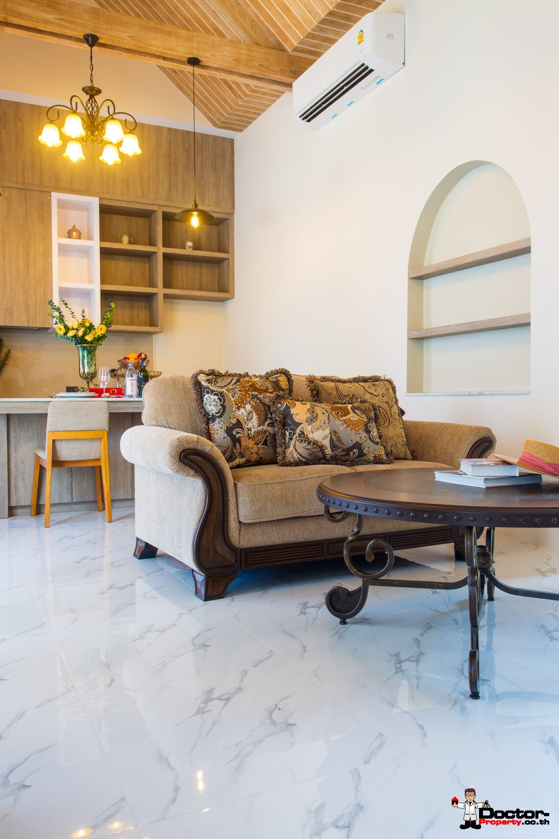 Mediterranean Style 2 Bedroom Garden Pool Villas, Lamai – Koh Samui – For Sale