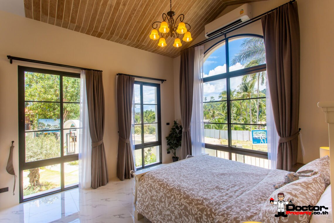 Mediterranean Style 2 Bedroom Garden Pool Villas, Lamai – Koh Samui – For Sale