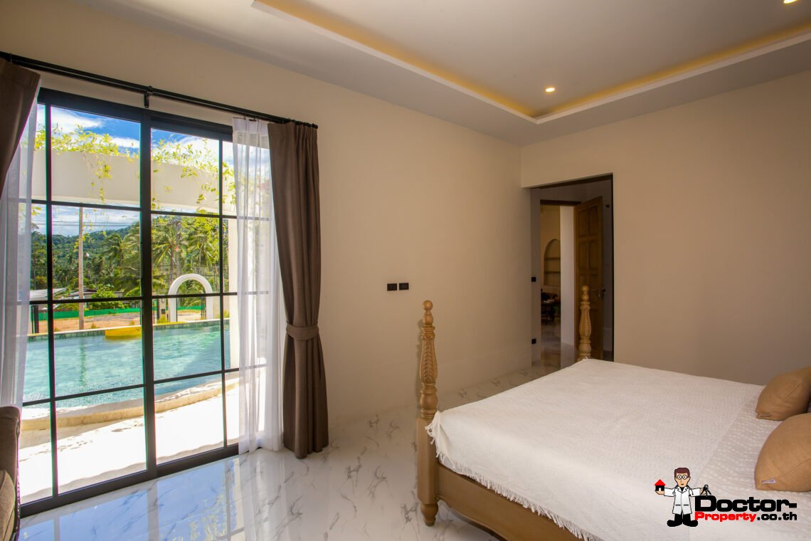 Mediterranean Style 2 Bedroom Garden Pool Villas, Lamai – Koh Samui – For Sale