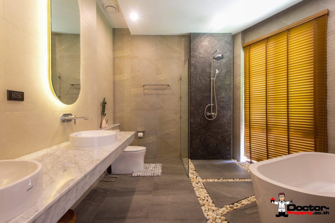 Mediterranean Style 2 Bedroom Garden Pool Villas, Lamai – Koh Samui – For Sale