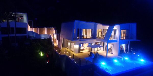 New 3 Bedroom Seaview Villa - Laem Set - Koh Samui - For Sale